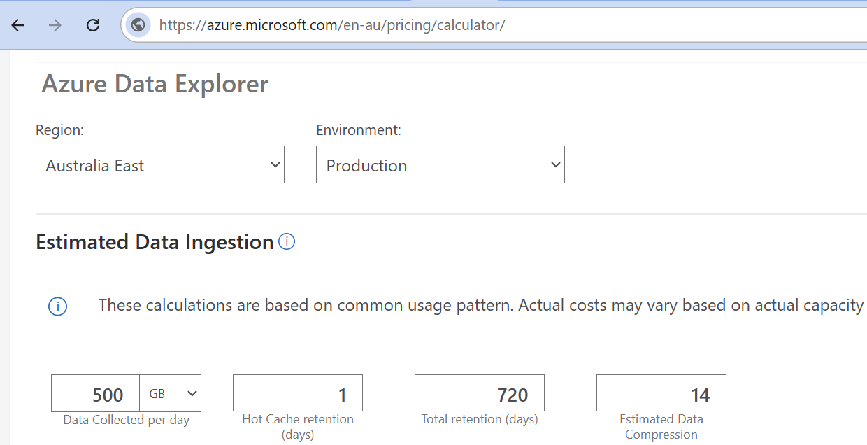 ADX Price Calculator