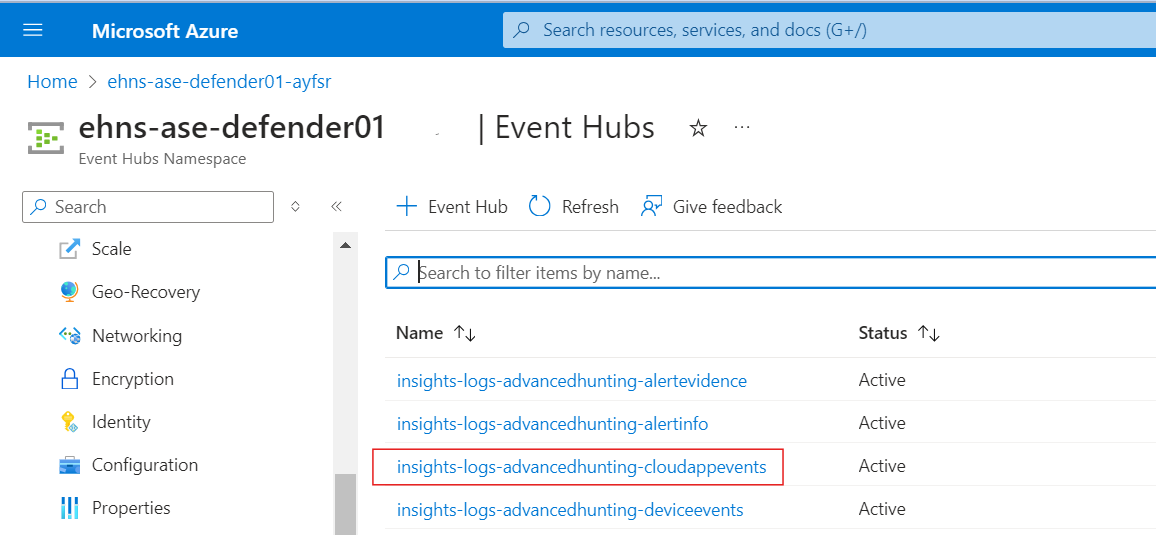 Event Hub